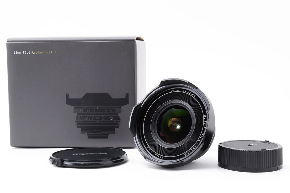 [Mint Boxed]Voigtlander Ultra Wide Heliar 12mm f/5.6 Aspherical VM II  Japan 818 - Image 1 of 4