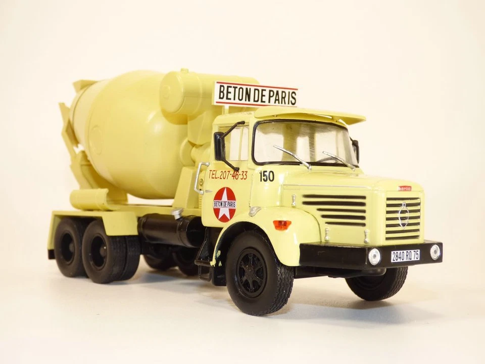 Camion BERLIET PMH 12 6x4 toupie béton de Paris 1/43 - Image 1 of 1