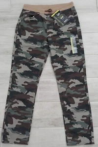 LEE Boys/Youth/Mens Straight Fit Khaki Camo Drawstring Pants Size L (W28×L27)NWT - Picture 1 of 10