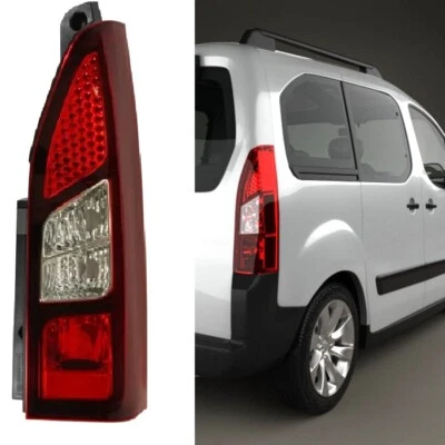 Right Side RH Tail Light for Peugeot Partner Tepee Citroen Berlingo 2012 - 19 - Image 1 of 2