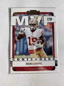 2022 Panini Contenders Football MVP Contenders Deebo Samuel 49ers MVP-DSM - Bild 1 von 2