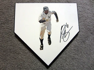 CURTIS GRANDERSON New York Yankees SIGNED Autographed Home Plate Base w/COA - Picture 1 of 1