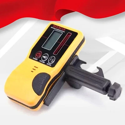 Universal Red Beam Rotary Laser Receiver Dual Display Detecto