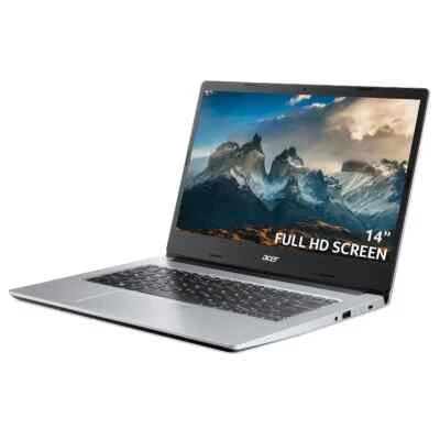 Acer Laptop Aspire 1 A114-33 14" FHD Intel Celeron N4500 4GB RAM 64GB eMMC - Image 1 of 4