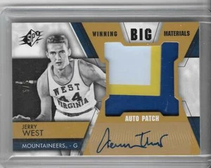 JERRY WEST 2014/15 SPX 3 COLOR PATCH AUTÓGRAFO AUTO #5/5 -LAKERS!! - Imagen 1 de 1