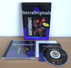 Earthsiege PC CD-ROM Game Complete Sierra Originals Vgc 1994 - Picture 1 of 7
