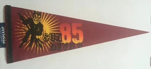 NCAA Arizona State University Sun Devils Premium Felt Licensed Pennant 12"x30" Cover