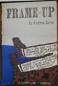Frame-Up by Andrew Garve ~ Book Club Edition Hardcover ~ Harper and Row 1964 - Picture 1 of 3