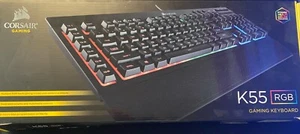 Corsair K55 RGB Tastiera Gaming (Cablato) USB 2.0 Type-A - Foto 1 di 5