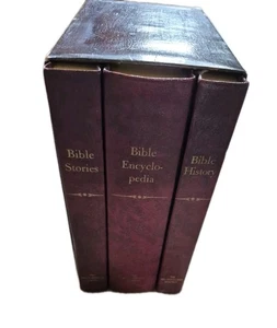 Vintage 1964 The Layman's Bible Library Books Set of 3 Books w/Box - Picture 1 of 4