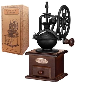 Manual Coffee Grinder Coffee Bean Grinder Coffee Grinders For Home Use Vintag... - Picture 1 of 7