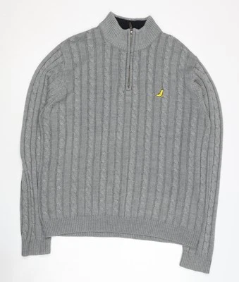 Sudadera pulóver gris para hombre Brave Soul L Foto 1 de 4