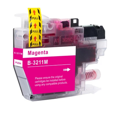 1 Magenta Cartucho de tinta impresora para reemplazar Brother LC3211M non-OEM  - Imagen 1 de 4