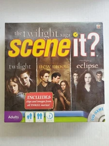 The Twilight Saga Scene it? DVD Board Game NEW SEALED Twilight New Moon Eclipse - Picture 1 of 9