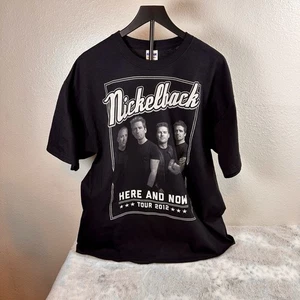 Camiseta Nickelback Here and Now 2012 Gira de Conciertos XL Doble Cara - Imagen 1 de 9
