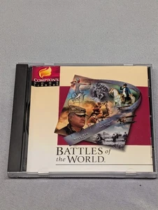Compton's Home Library: Battles of The World CD-ROM 1996 - Picture 1 of 4