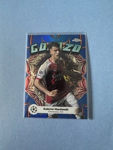 Gabriel Martinelli - Blue Golazo /150 - Topps Chrome 23/24 - Arsenal/Brazil - Picture 1 of 2