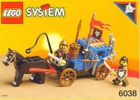 LEGO Castle: Wolfpack Renegades 6038 with Red saddle Excellent condition Vintage
