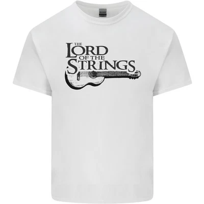 Lord of the Strings Guitarist Guitar Kids T-Shirt Childrens - Image 1 of 4