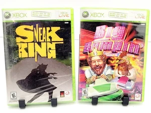 XBOX Microsoft 360 Burger King Games Sneak King & Big Bumpin New Factory Sealed - Picture 1 of 11