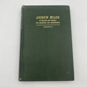 Immigrant Ancestry History Andrew Meade of Ireland Virginia His Ancestors 1921 - Picture 1 of 8