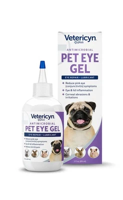 Vetericyn Plus Pet Eye Gel 3oz | Relief for Dogs & Cats Eye Irritations - Image 1 of 4