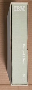 IBM PC- Personal Editor - 6024051 - Manual and software - untested - Picture 1 of 5