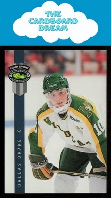 Dallas Drake 1992 Classic Four Sport #206 Hockey Card - Image 1 of 2