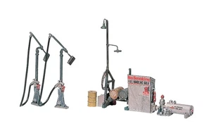 Woodland Scenics Spur H0 1:87 Diesel Fuel Facility Weissmetall-Bausatz  D232 - Bild 1 von 3