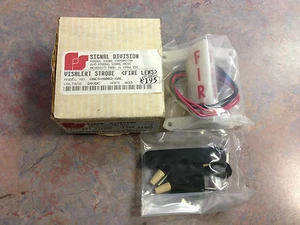 VALS0002-GAL Federal Signal Corp Visalert Strobe (Fire Lens) 24VDC NIB - Picture 1 of 1