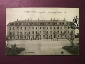 CPA 28 NOGENT le ROTROU - Caserne Sully - 25e Bataillon de Chasseurs à Pied - Imagen 1 de 2