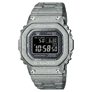 Casio G-Shock 5000 Series Digital Silver Stainless Steel Watch GMWB5000PS-1 - Picture 1 of 1