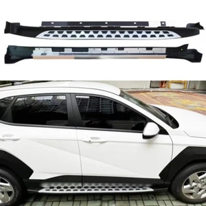 Running Board Side Step Pedal Nerf Bar Fits for Hyundai Kona SX2 2024 2Pcs - Picture 1 of 9
