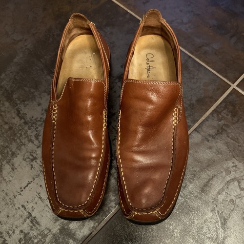 NIKE Mocassini slip on Cole Haan Air Soles da uomo marroni in pelle taglia 10 M