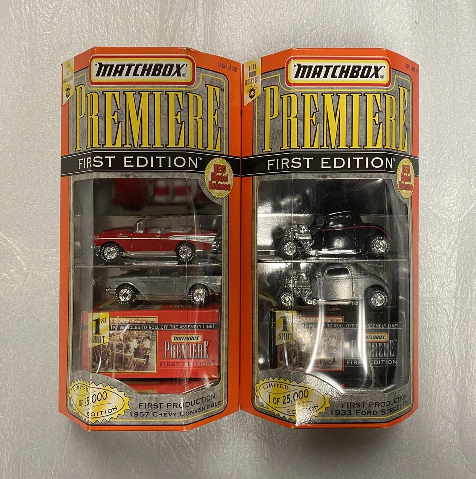 Matchbox 1998 Premiere First Edition 1933 FORD Street Rod 1st Production