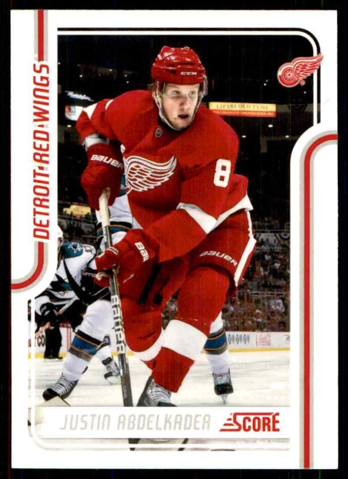 2011-12 Score Justin Abdelkader #180 - Image 1 of 2