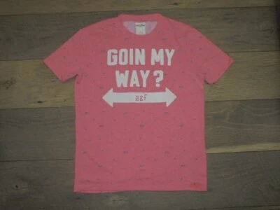 abercrombie pink Goin My Way? logo t-shirt size S - Image 1 of 4