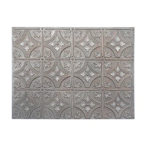 Pressed Tin Ceiling Tiles Easy to Install PVC Panels PLB10 Weathered iron 10Pcs - Picture 1 of 23