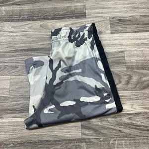 NIKE Youth Boy's Gray Camo Athletic Shorts Size Medium Regular  - Picture 1 of 11