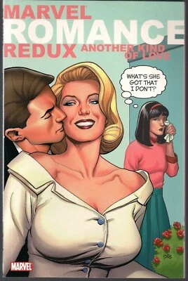 ROMANCE REDUX OUTRO TIPO DE AMOR MARVEL SOFTCVR TPB QUADRINHOS ANTIGOS com NOVO DIÁLOGO - Imagem 1 de 2