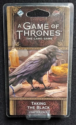 A Game Of Thrones The Card Game ** EXPANSION PACK ** Taking The Black ** Sealed - Image 1 of 2