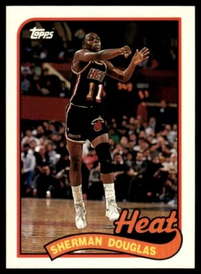 1992-93 Topps Archives #119 Sherman Douglas Miami Heat - Image 1 of 2