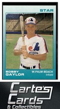 Bobby Gaylor 1988 Star West Palm Beach Expos #10  Montreal Expos