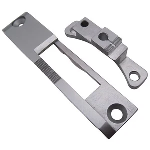 1SET Binding Needle Plate & Feed Dog For Durkopp Adler 467 767 Sewing Mchines - Picture 1 of 2