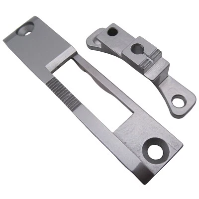 1SET Binding Needle Plate & Feed Dog For Durkopp Adler 467 767 Sewing Mchines - Image 1 of 2