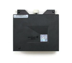 Intel piii xeon processor - 500mhz, 500/100/512 s2, sl2xu, w/htsnk - Picture 1 of 4