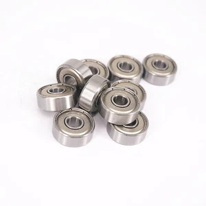(10)R3ZZ 0,19""x1/2""x0,2"" ABEC1 rodamiento de bolas de ranura profunda blindado de pared delgada - Imagen 1 de 4
