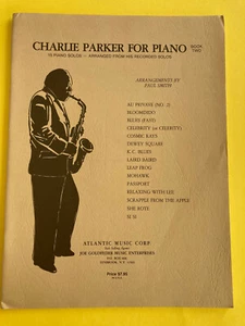 Charlie Parker For Piano Book 2, 15 Piano Solos, by Paul Smith - Bild 1 von 5