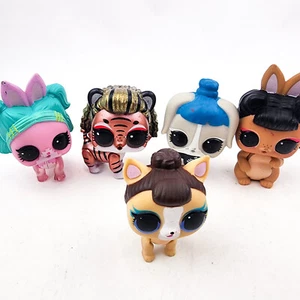 LOL Doll Surprise Pets Lot of 5 Bunny Rabbits Miss Puppy Year of Tiger - Picture 1 of 9