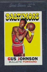 1971/72 Topps #077 Gus Johnson Bullets EX *1411 - Imagen 1 de 1